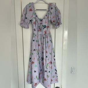 NWT Hill House The Ophelia Dress - Sea Creatures